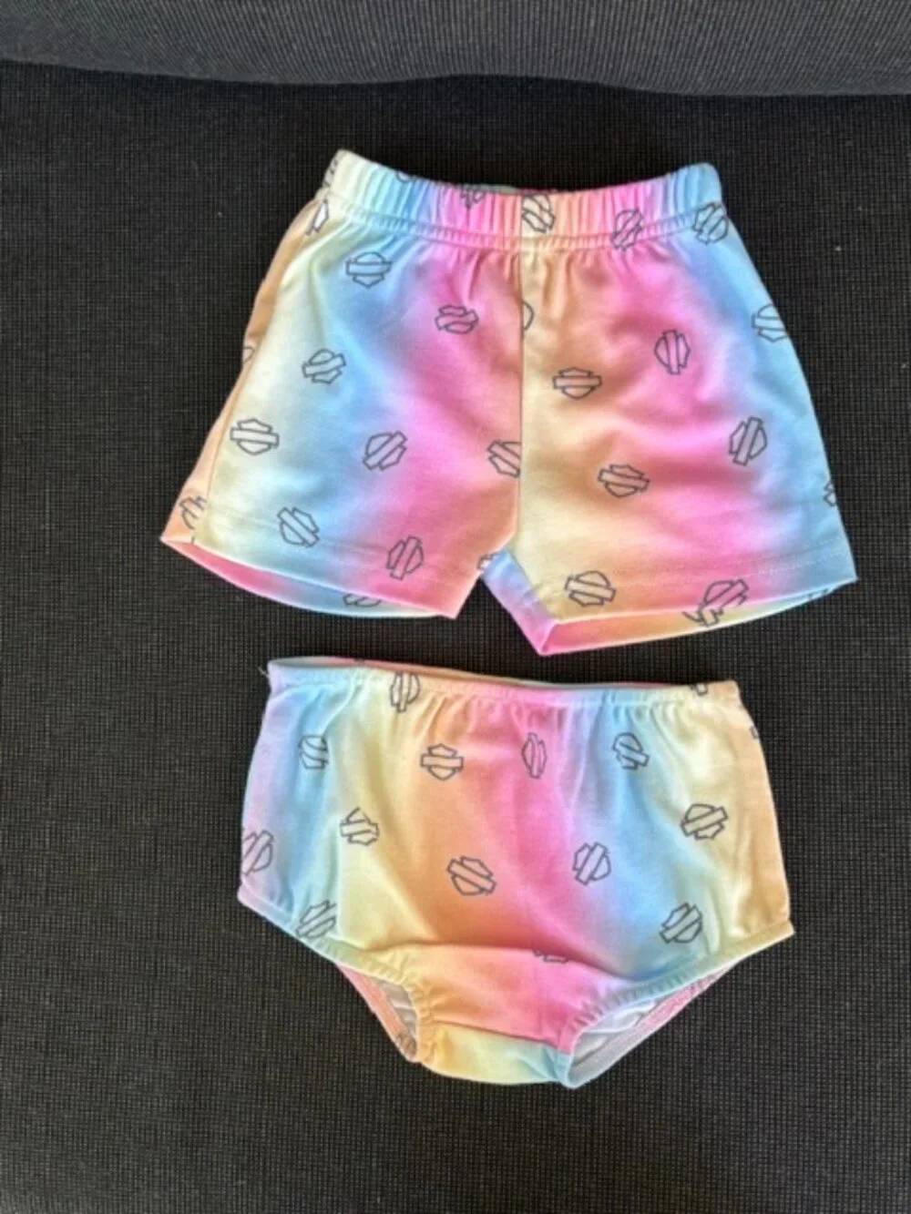 HARLEY DAVIDSON INFANT SHORTS/DIAPER COVER UPS